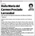 PRECIADO LARRAZABAL,MARIA DEL CARMEN