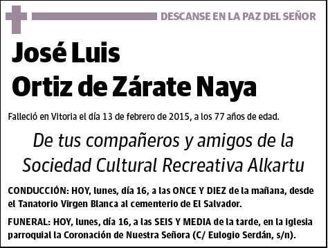 ORTIZ DE ZARATE NAYA,JOSE LUIS