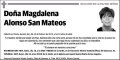 ALONSO SAN MATEOS,MAGDALENA