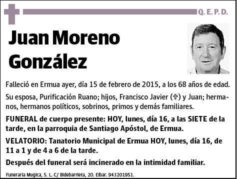 MORENO GONZALEZ,JUAN