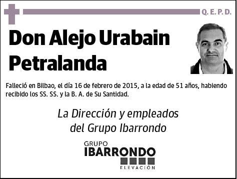 URABAIN PETRALANDA,ALEJO