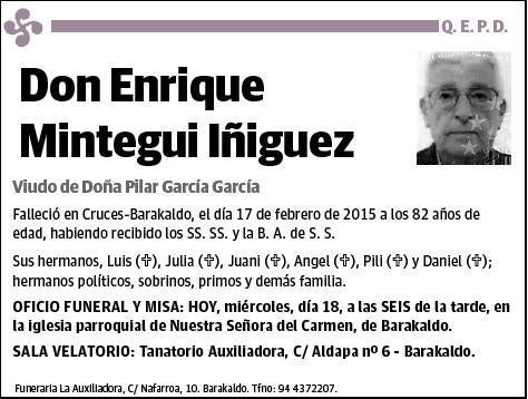 MINTEGUI IÑIGUEZ,ENRIQUE