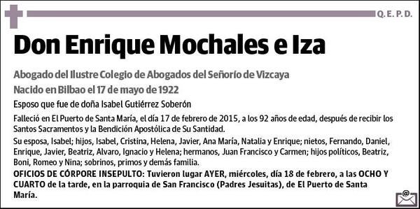 MOCHALES E IZA,ENRIQUE