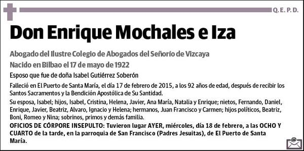 MOCHALES E IZA,ENRIQUE