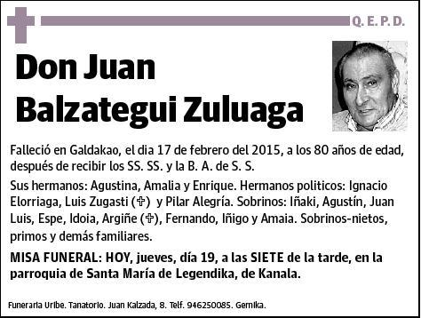 BALZATEGUI ZULUAGA,JUAN