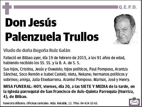 PALENZUELA TRULLOS,JESUS