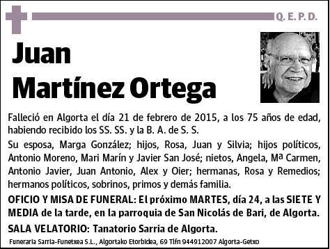 MARTINEZ ORTEGA,JUAN