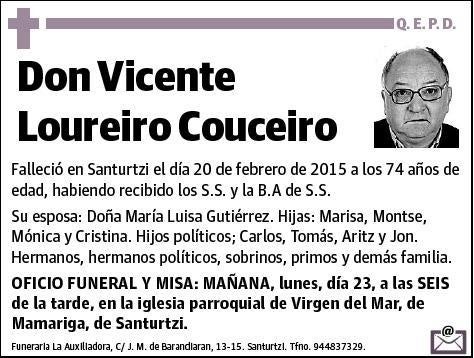 LOUREIRO COUCEIRO,VICENTE