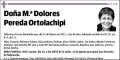 PEREDA ORTOLACHIPI,Mª DOLORES