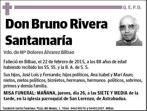 RIVERA SANTAMARIA,BRUNO