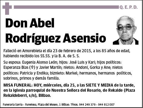 RODRIGUEZ ASENSIO,ABEL