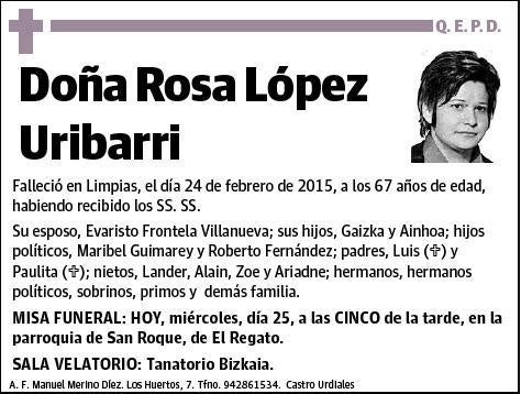 LOPEZ URIBARRI,ROSA