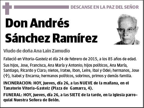 SANCHEZ RAMIREZ,ANDRES