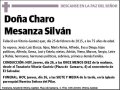 MESANZA SILVAN,CHARO