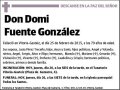 FUENTE GONZALEZ,DOMI