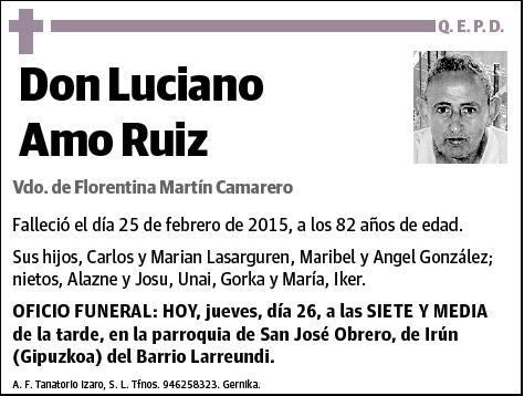 AMO RUIZ,LUCIANO