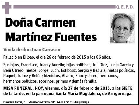 MARTINEZ FUENTES,CARMEN