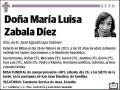 ZABALA DIEZ,MARIA LUISA