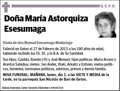 ASTORQUIZA ESESUMAGA,MARIA