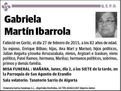 MARTIN IBARROLA,GABRIELA