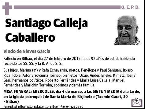 CALLEJA CABALLERO,SANTIAGO