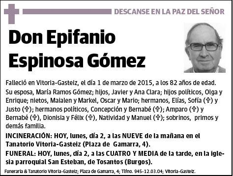 ESPINOSA GOMEZ,EPIFANIO