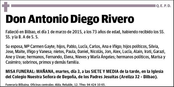 DIEGO RIVERO,ANTONIO