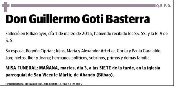 GOTI BASTERRA,GUILLERMO