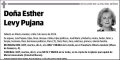 LEVY PUJANA,ESTHER