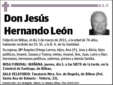 HERNANDO LEON,JESUS