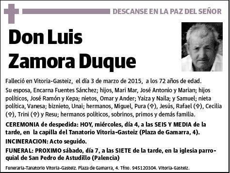 ZAMORA DUQUE,LUIS