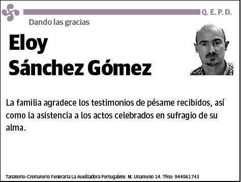 SANCHEZ GOMEZ,ELOY