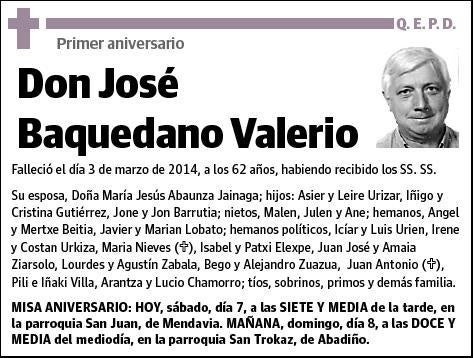 BAQUEDANO VALERIO,JOSE