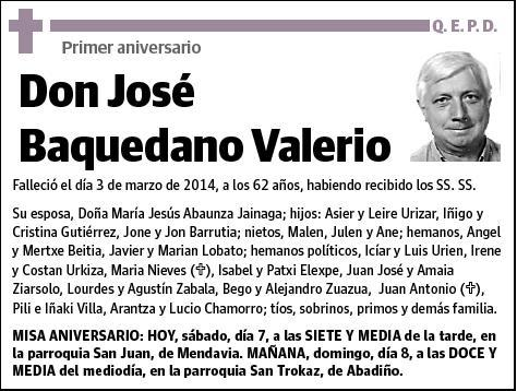 BAQUEDANO VALERIO,JOSE