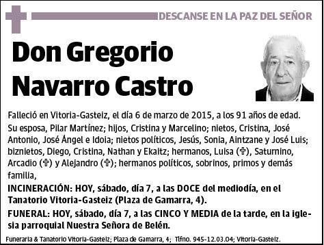 NAVARRO CASTRO,GREGORIO