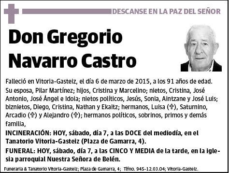 NAVARRO CASTRO,GREGORIO