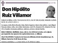 RUIZ VILLAMOR,HIPÓLITO
