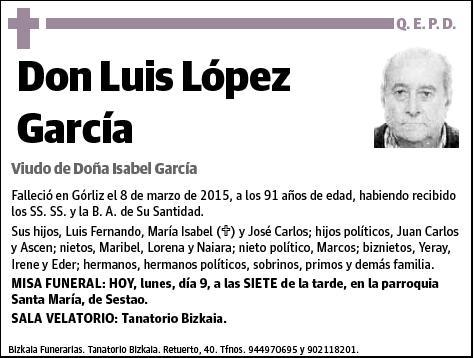 LOPEZ GARCIA,LUIS