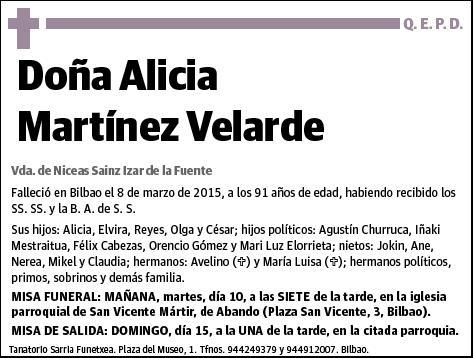 MARTINEZ VELARDE,ALICIA