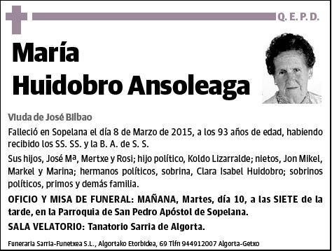 HUIDOBRO ANSOLEAGA,MARIA