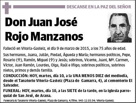 ROJO MANZANOS,JUAN JOSE