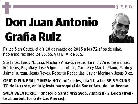 GRAÑA RUIZ,JUAN ANTONIO