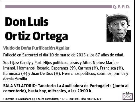 ORTIZ ORTEGA,LUIS