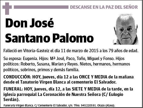 SANTANO PALOMO,JOSE