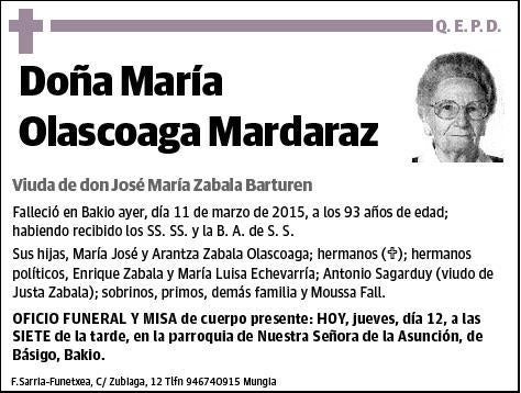 OLASCOAGA MARDARAZ,MARIA