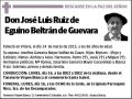 RUIZ DE EGUINO BELTRAN DE GUEVARA,JOSE LUIS