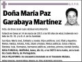 GARABAYA MARTINEZ,MARIA PAZ