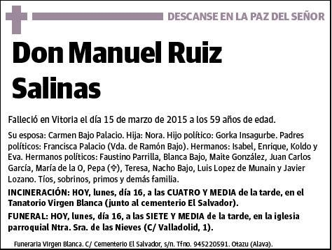 RUIZ SALINAS,MANUEL