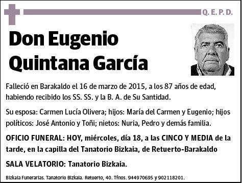 QUINTANA GARCIA,EUGENIO