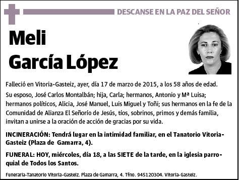 GARCIA LOPEZ,MELI